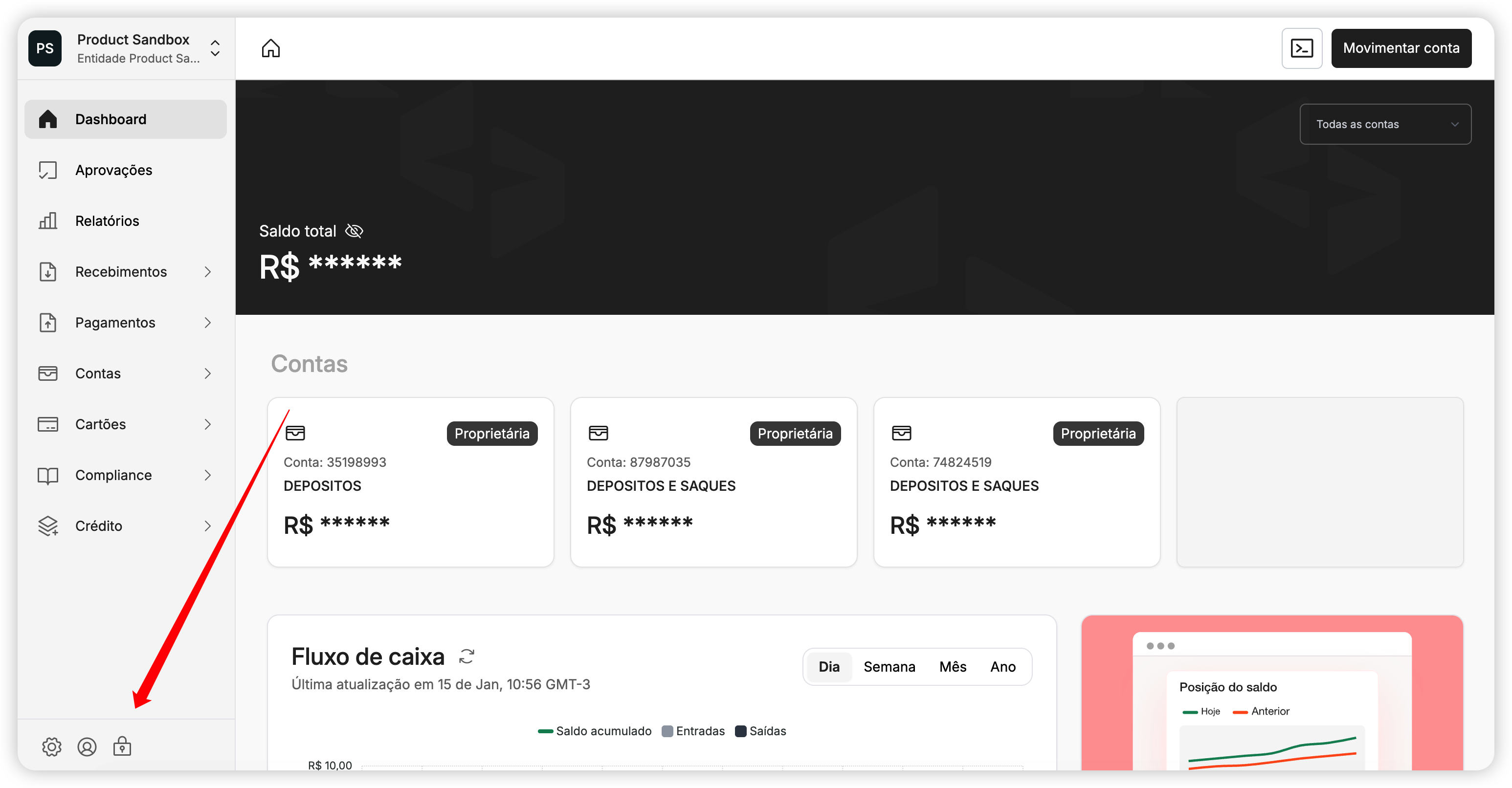 Aprovação dispositivo