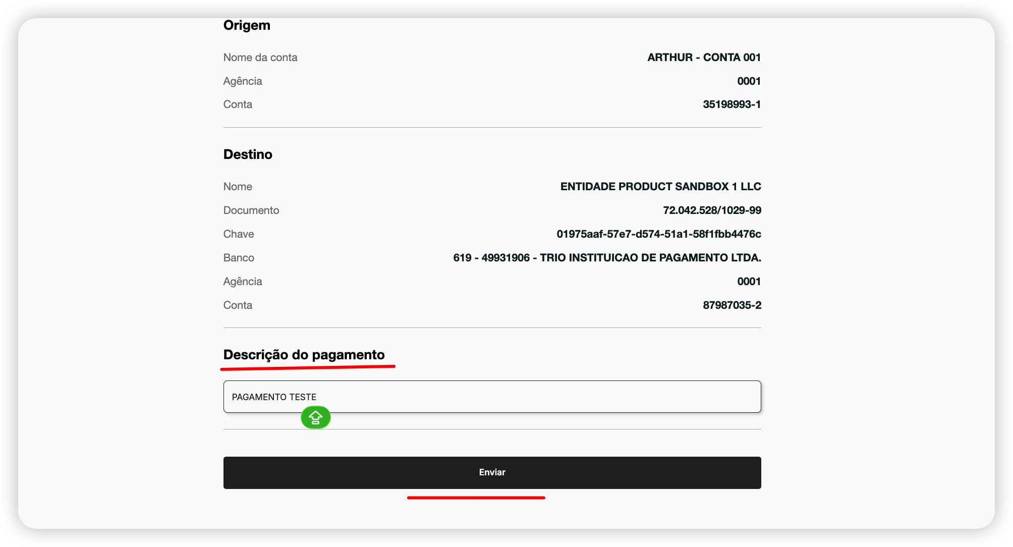 Revisão pagamento 2